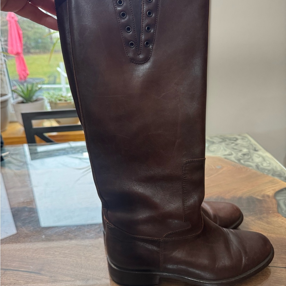 Gorgeous Golden Goose Brown Leather Boots